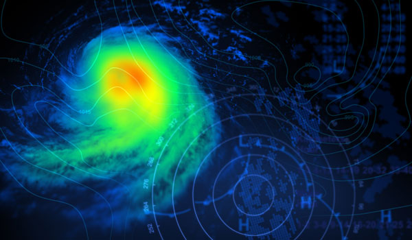 Radar Image of Hurricane